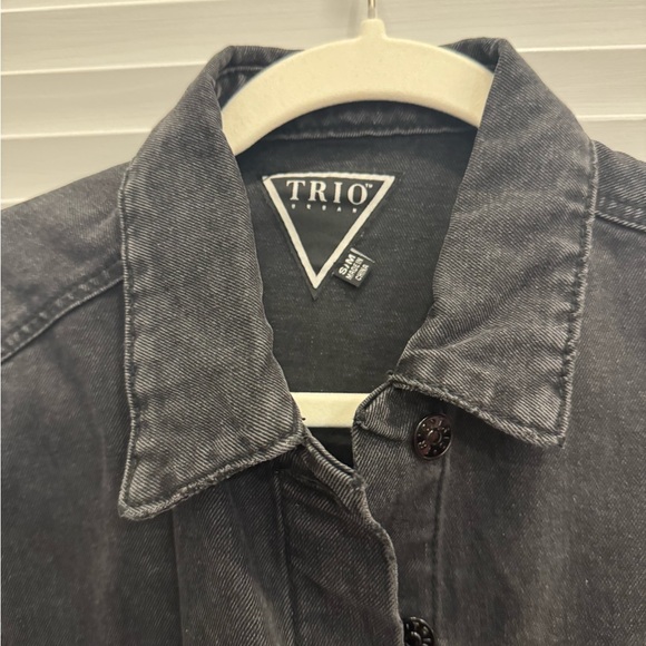 MARILYN DON'T CARE Crop Denim - Picture 3 of 4